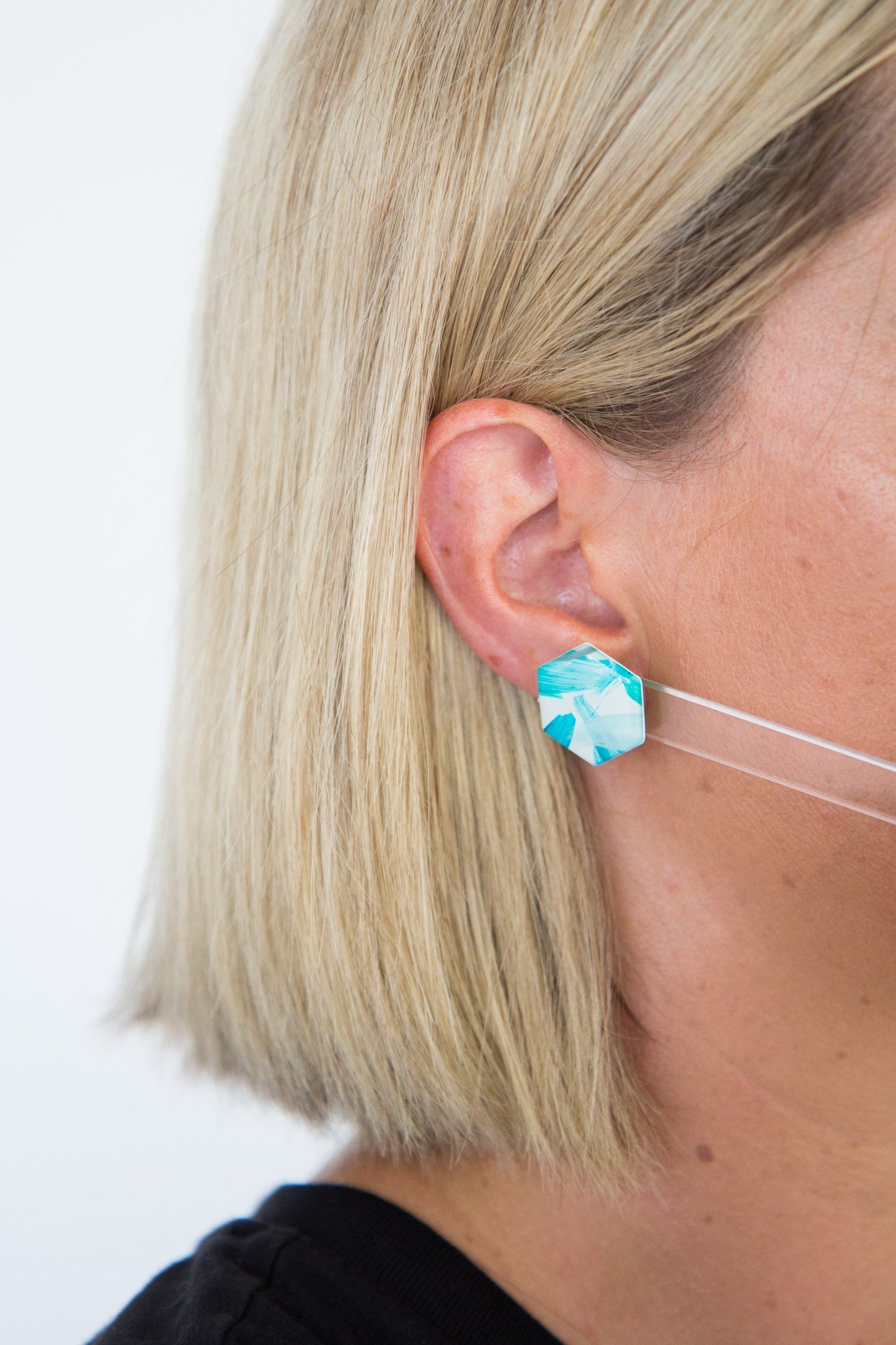 Hexagon Studs | Sweet Dreams