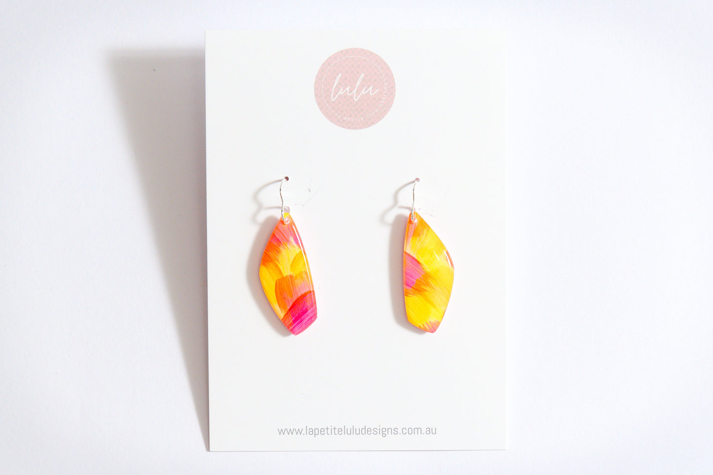 Abstract Teardrop Hook | Neon Dreams