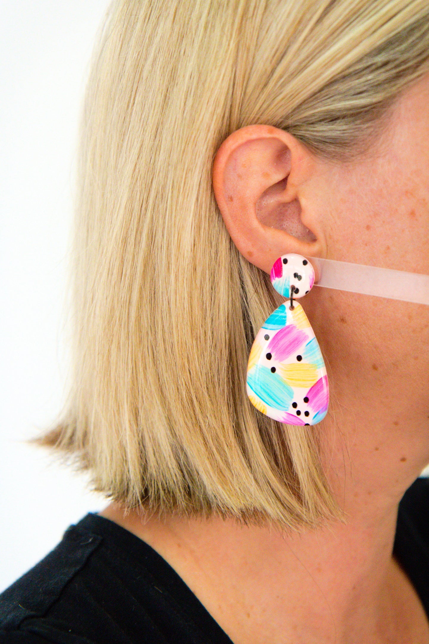 Teardrop Dangle | Neon Dreams