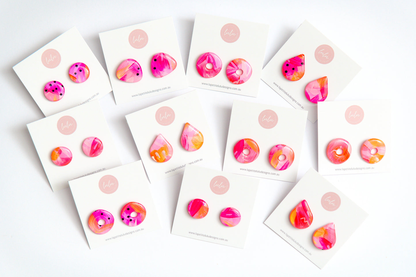 Circle Studs | Fruit Salad