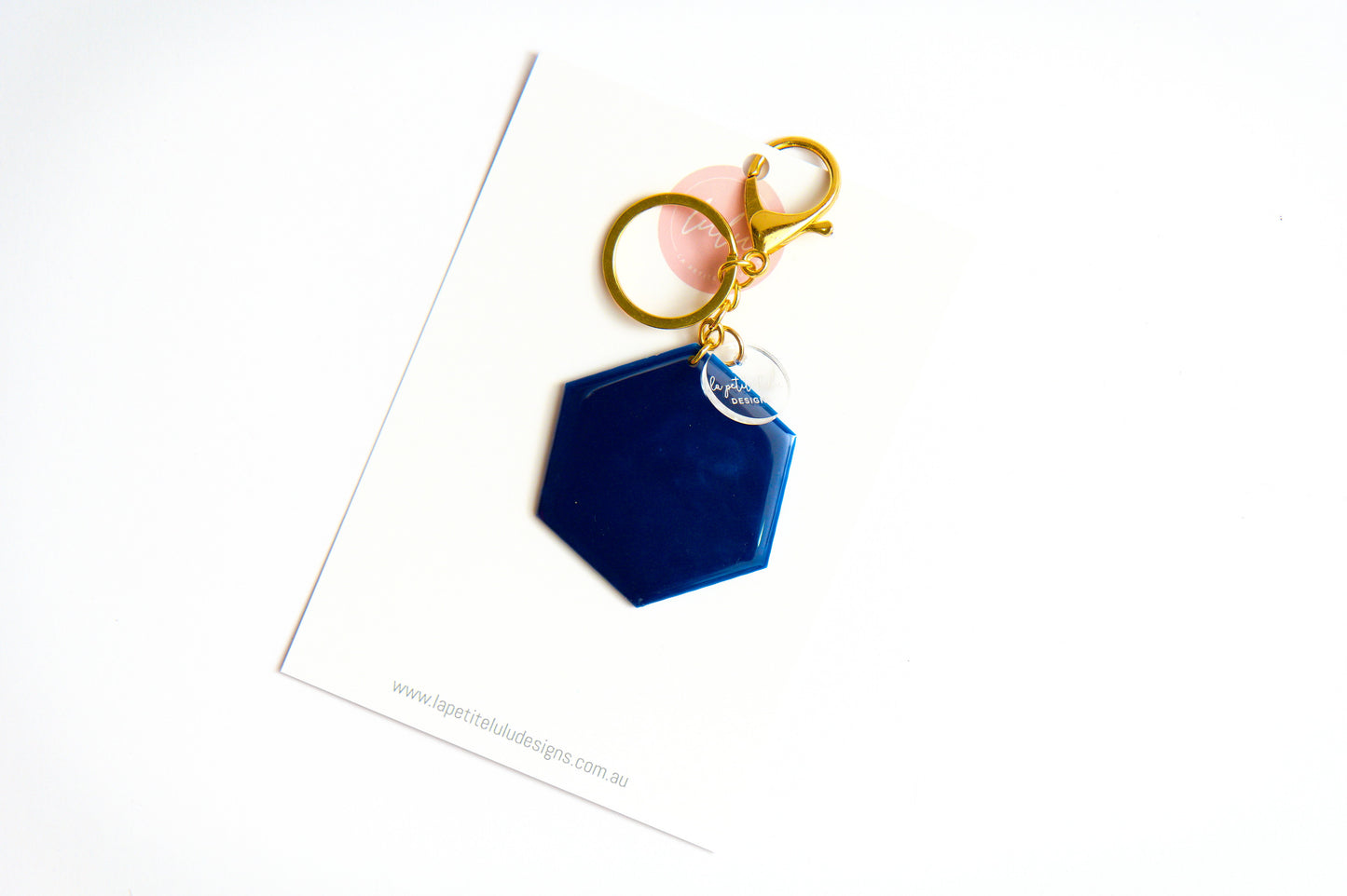 Hexagon Key Ring | Coastal Chaos