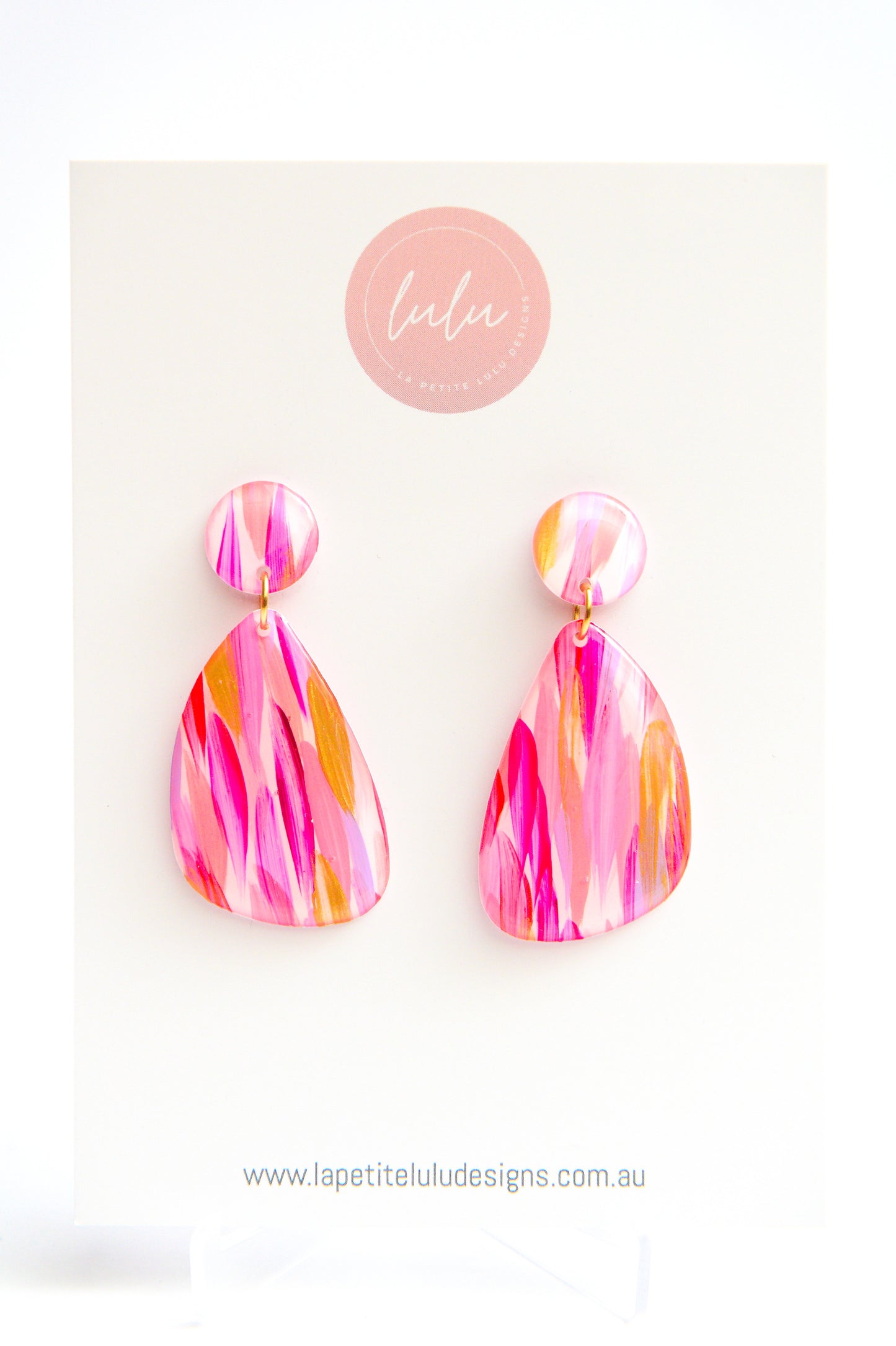 Teardrop Dangle | Bubble Gum Army