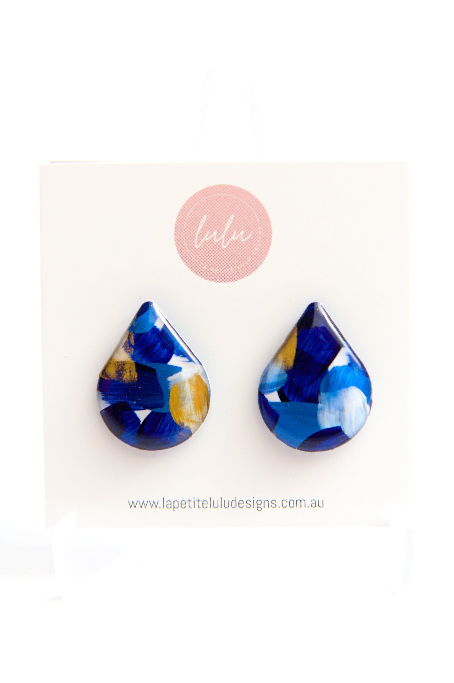 Teardrop Studs | Inked