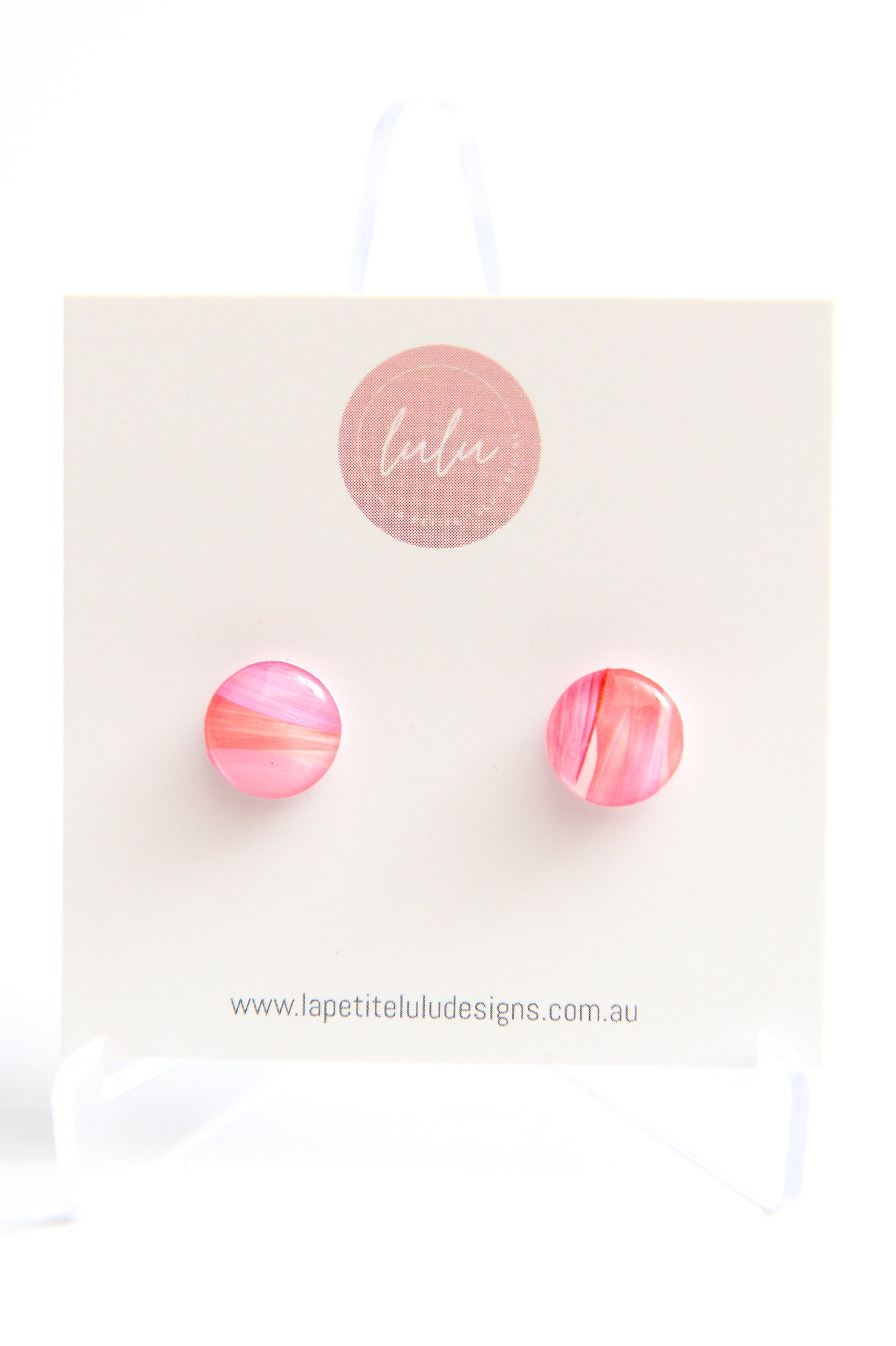 Mini Circle Studs | Bubble Gum Army