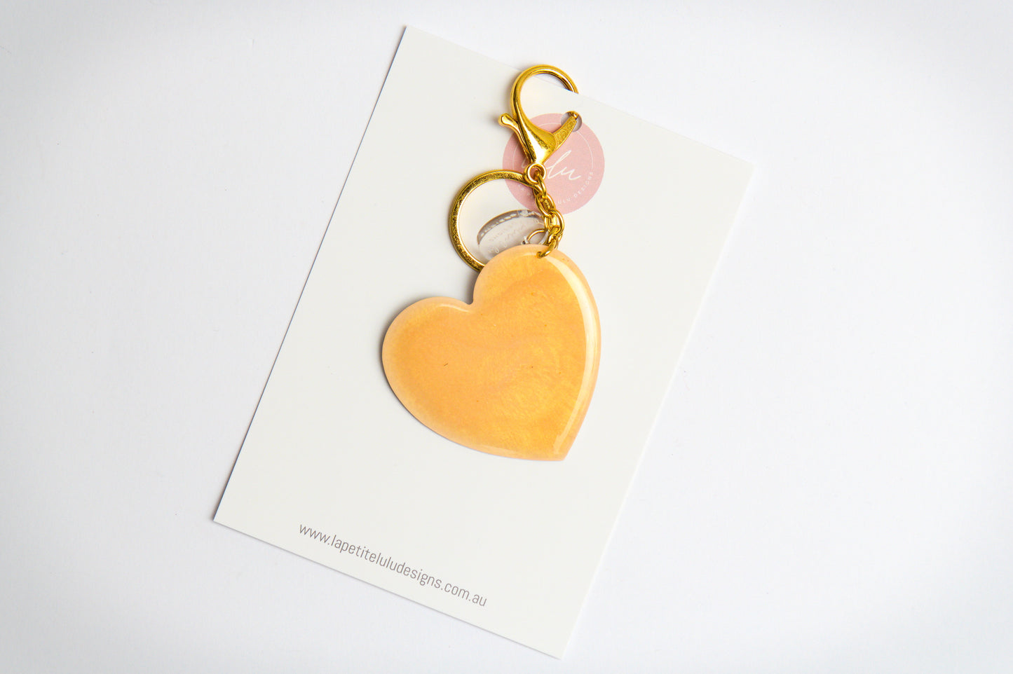 Heart Key Ring | Noir Twist