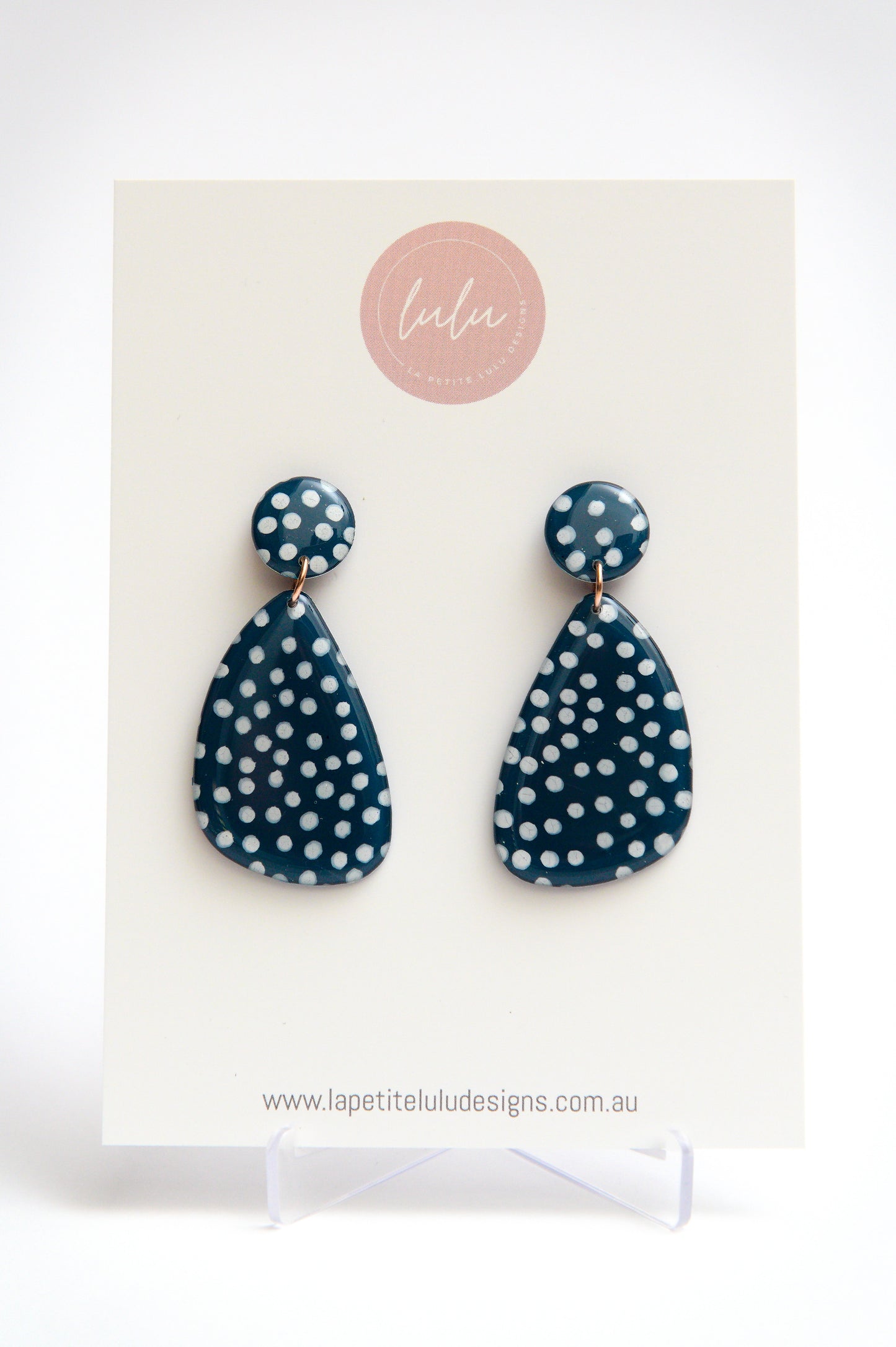 Teardrop Dangle | Speckled