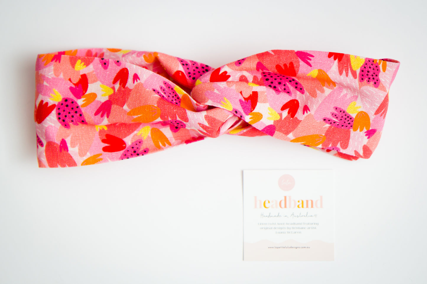 Twist Knot Headband - Fruit Salad