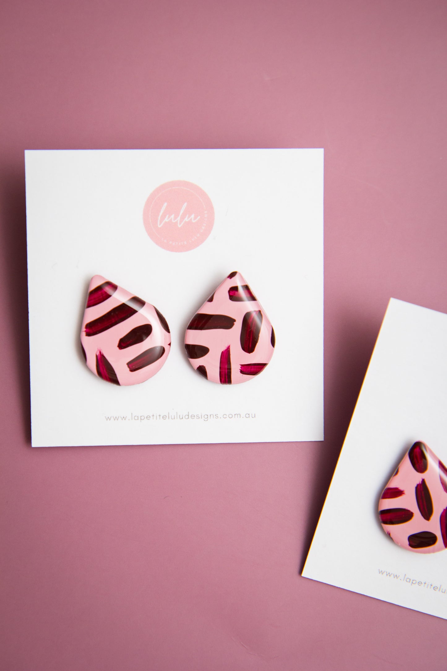 Teardrop Studs | Mulberry Muse