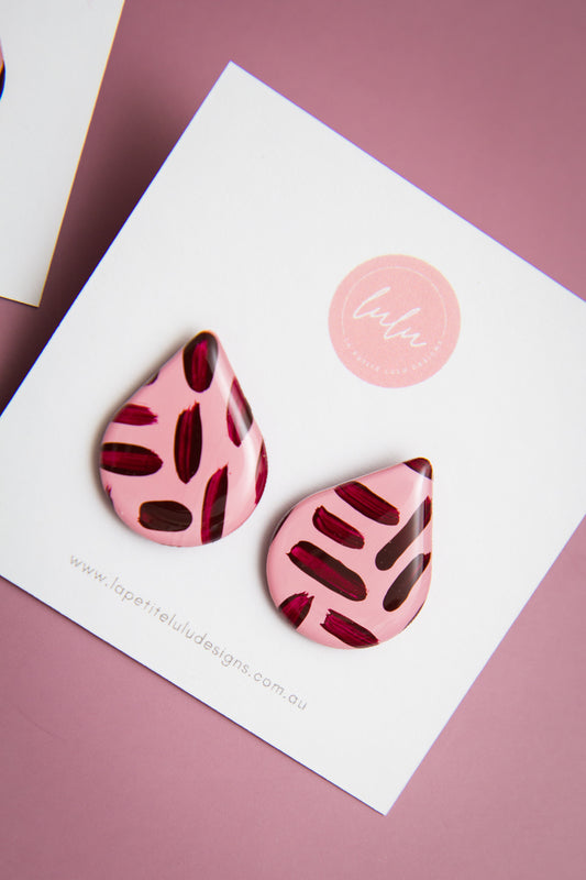 Teardrop Studs | Mulberry Muse