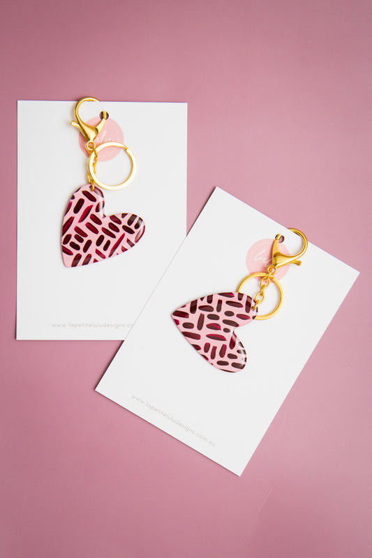 Heart Key Ring | Mulberry Muse