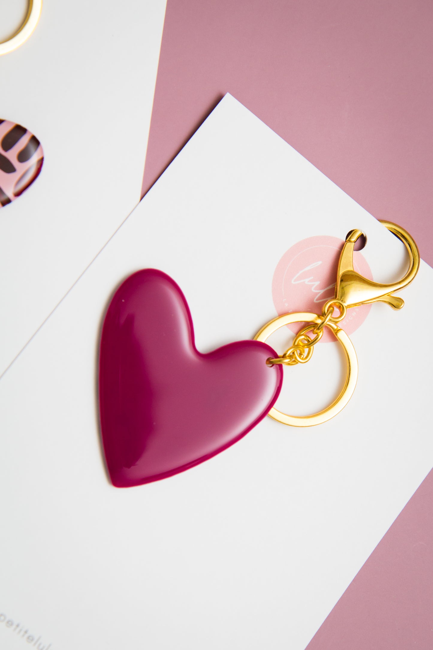 Heart Key Ring | Mulberry Muse