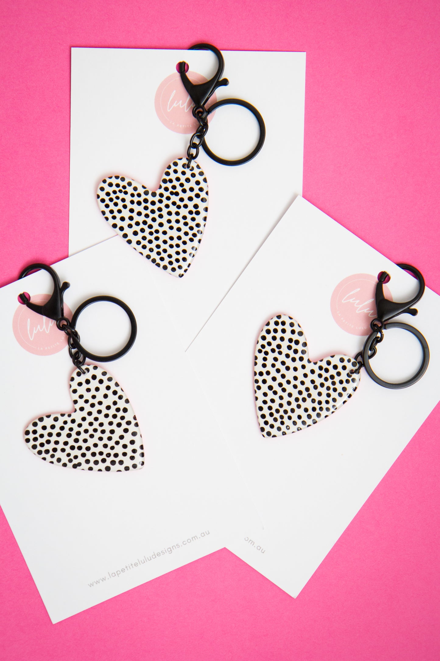 Heart Key Ring | Teeny Pop (Reversible)