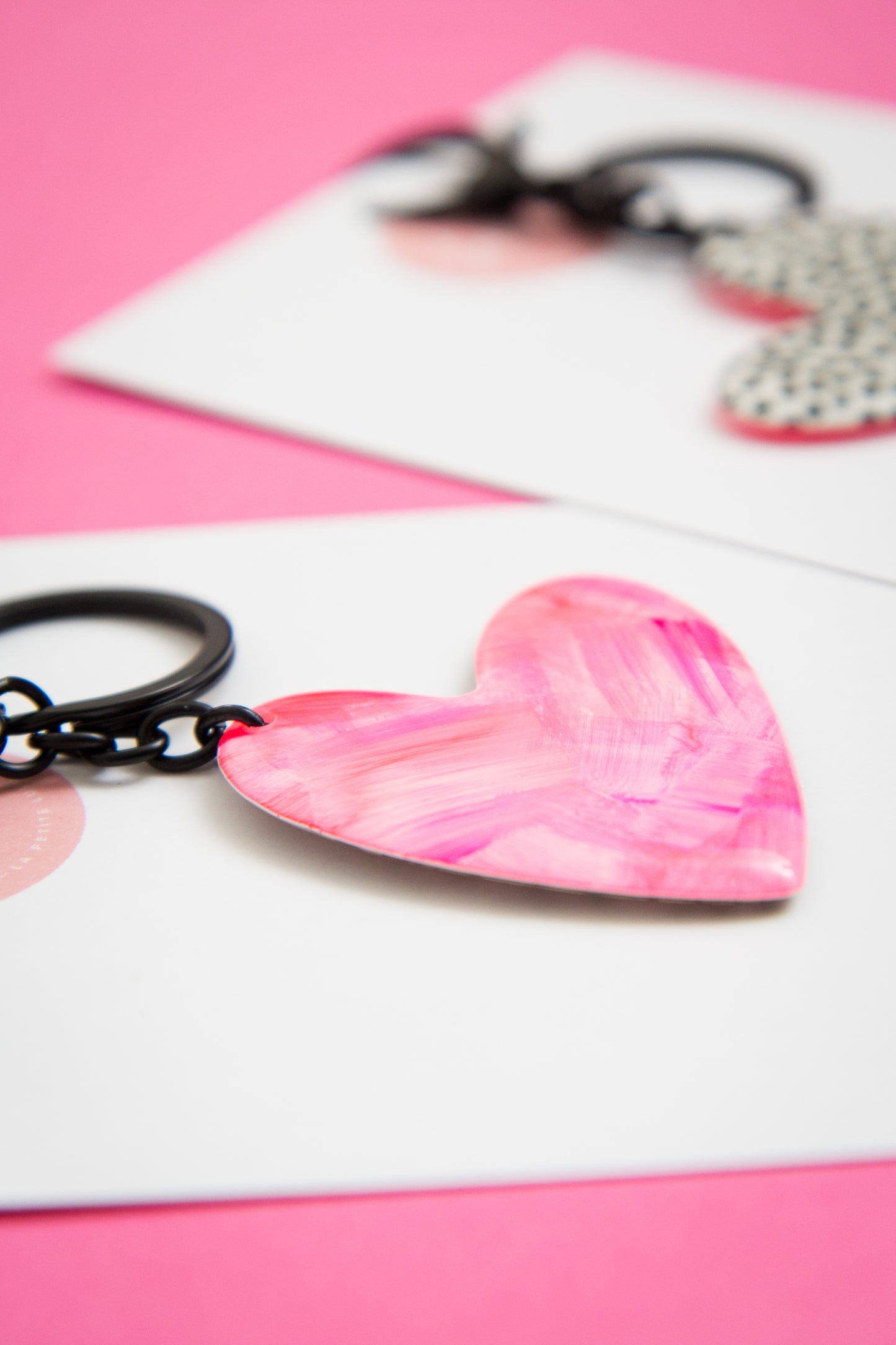 Heart Key Ring | Teeny Pop (Reversible)