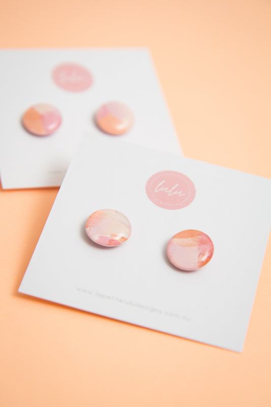 Circle Studs (Midi) | Blushlight