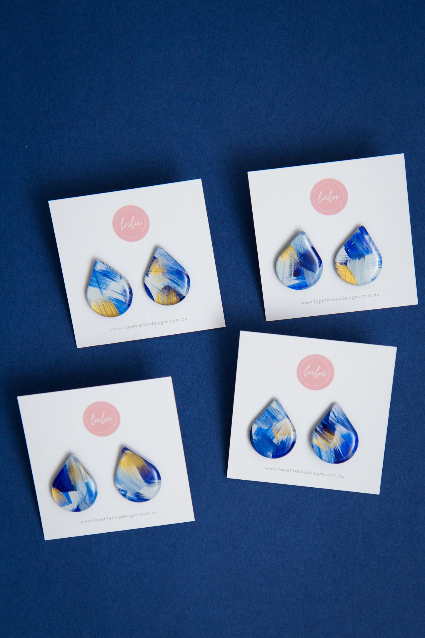 Teardrop Studs | Nocturne