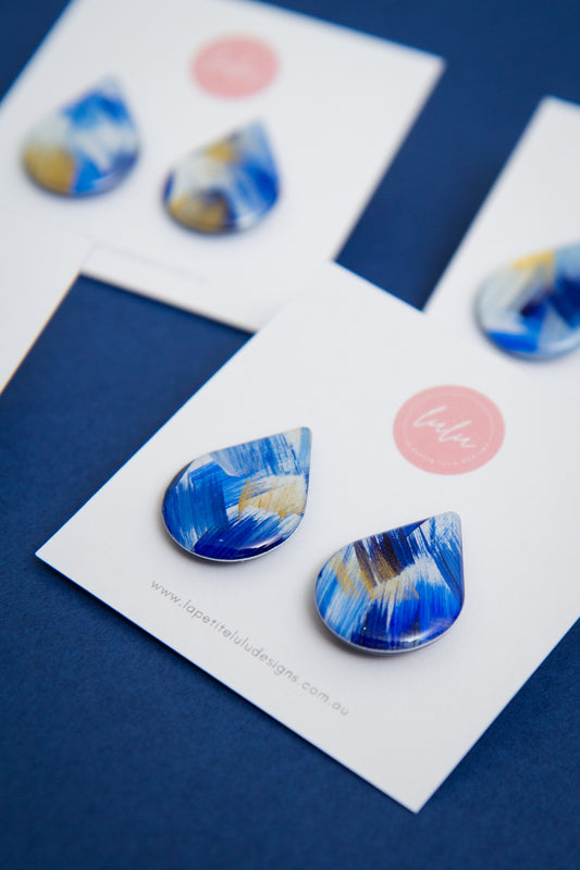 Teardrop Studs | Nocturne