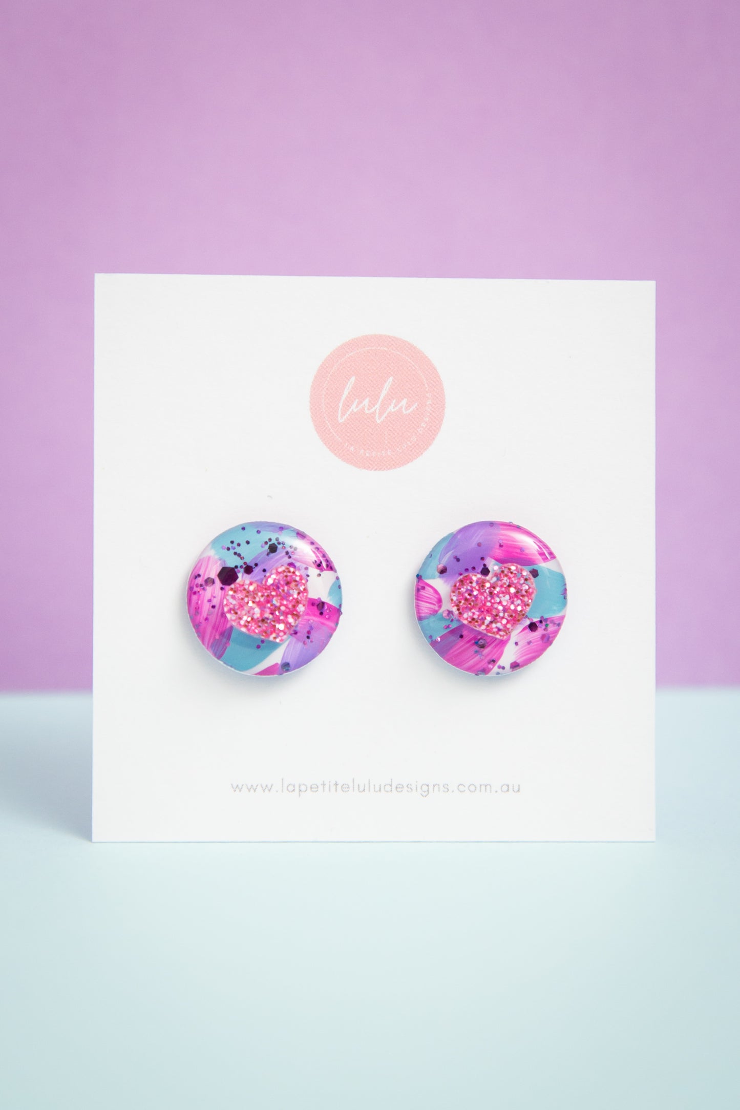 Circle Statement Stud | Sweetheart Sparkles