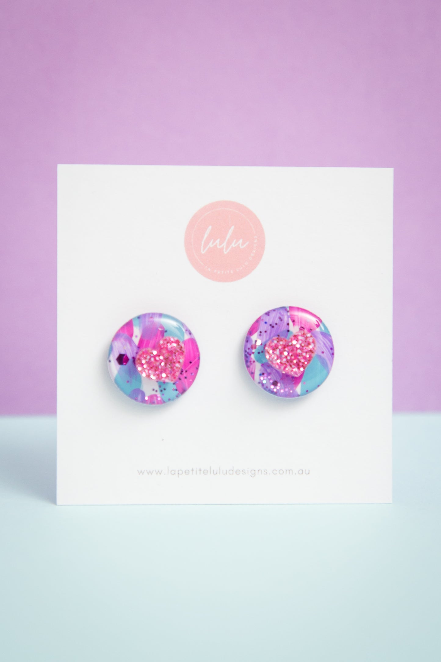 Circle Statement Stud | Sweetheart Sparkles