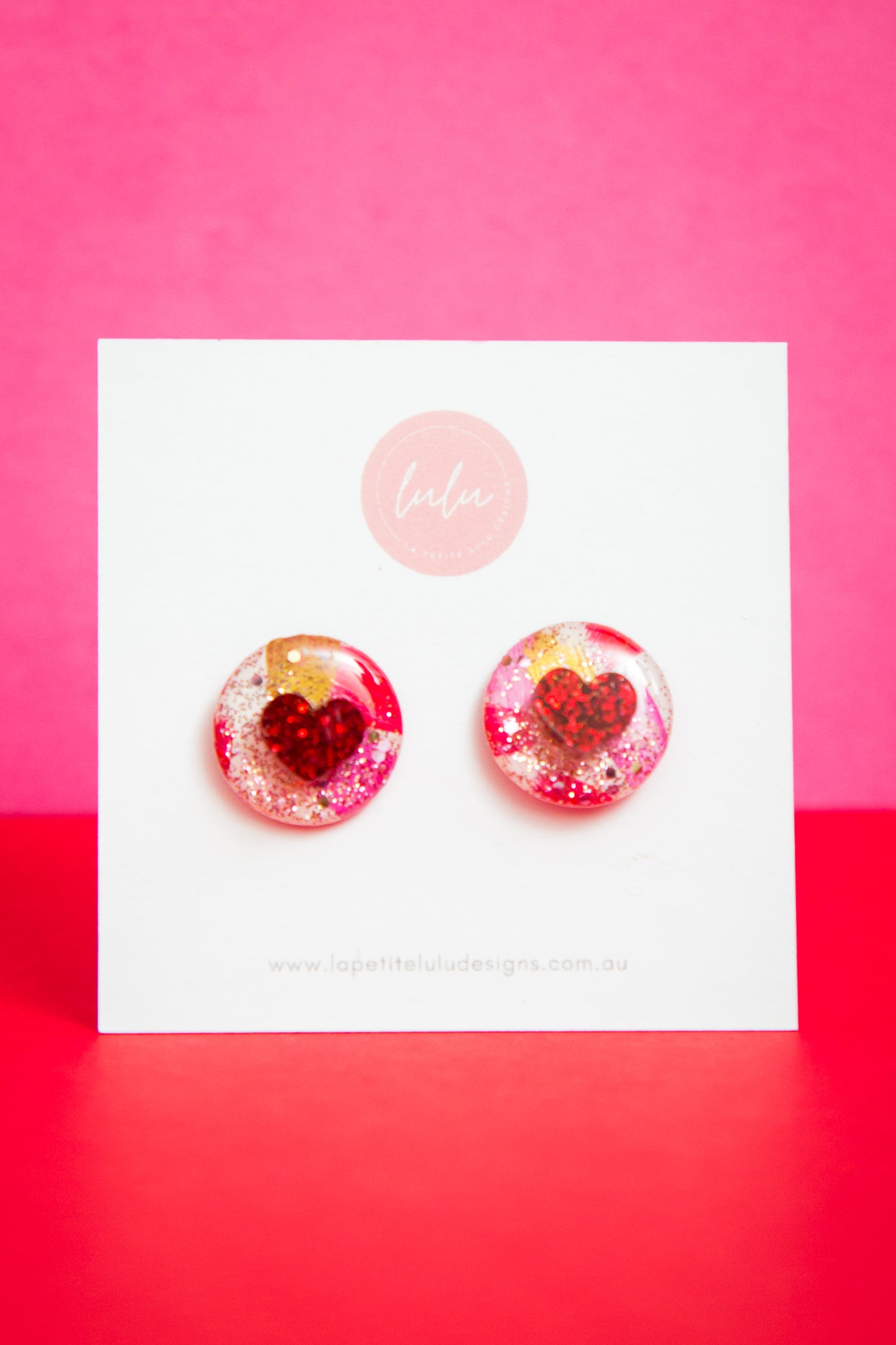 Circle Statement Studs | Cupid's Confetti