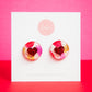 Circle Statement Studs | Cupid's Confetti