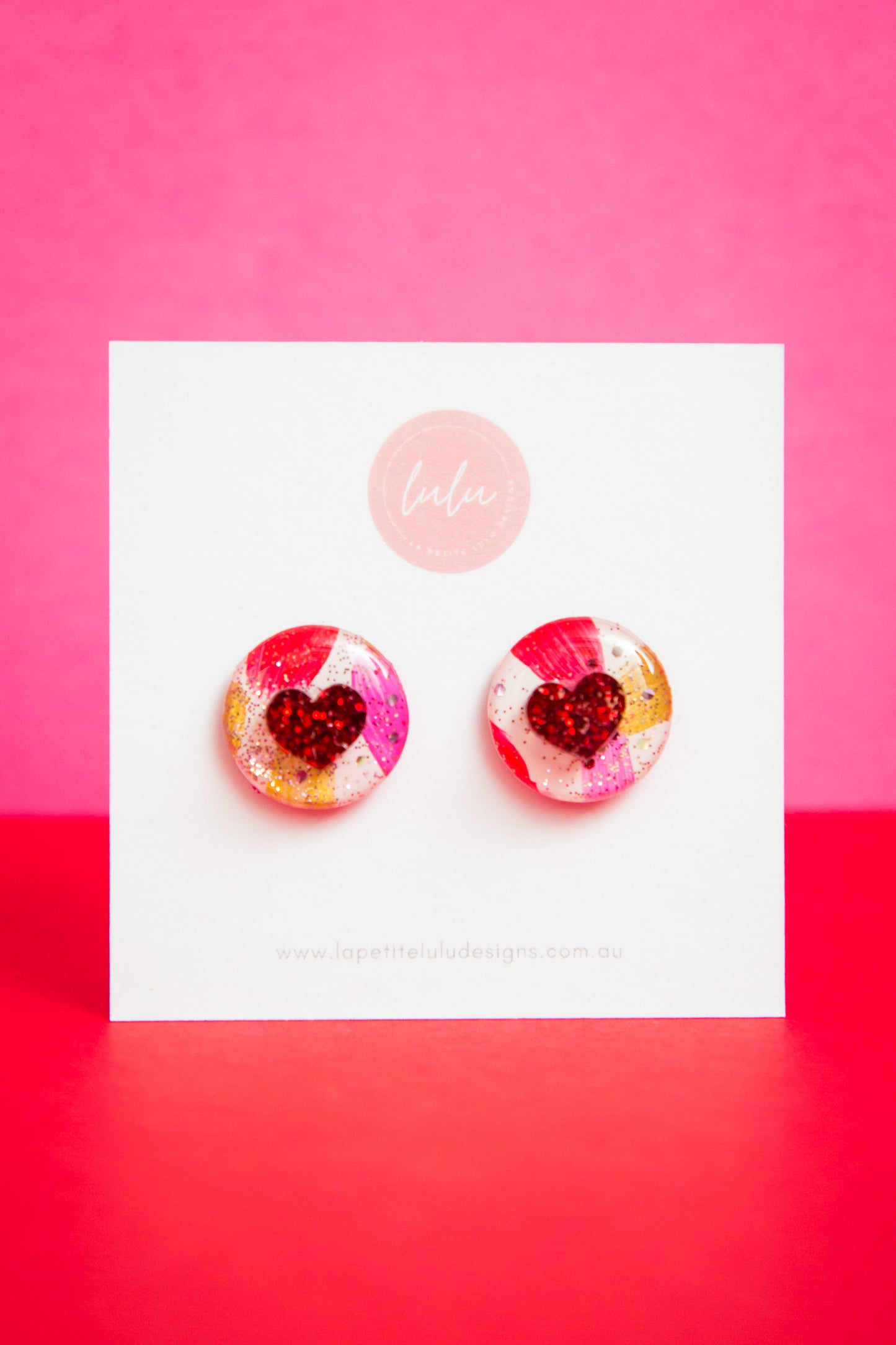 Circle Statement Studs | Cupid's Confetti
