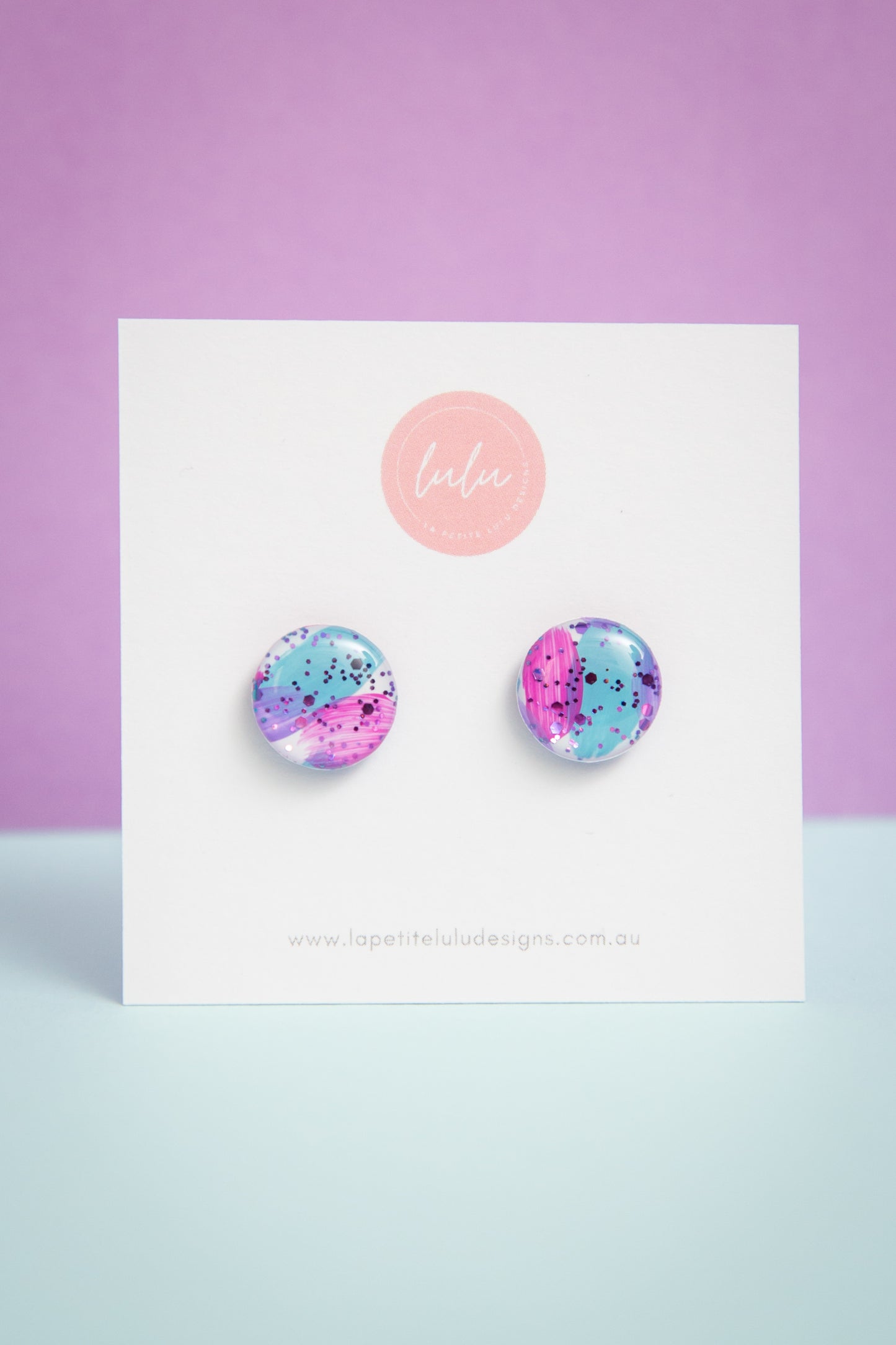 Circle Studs (Midi) | Sweetheart Sparkles