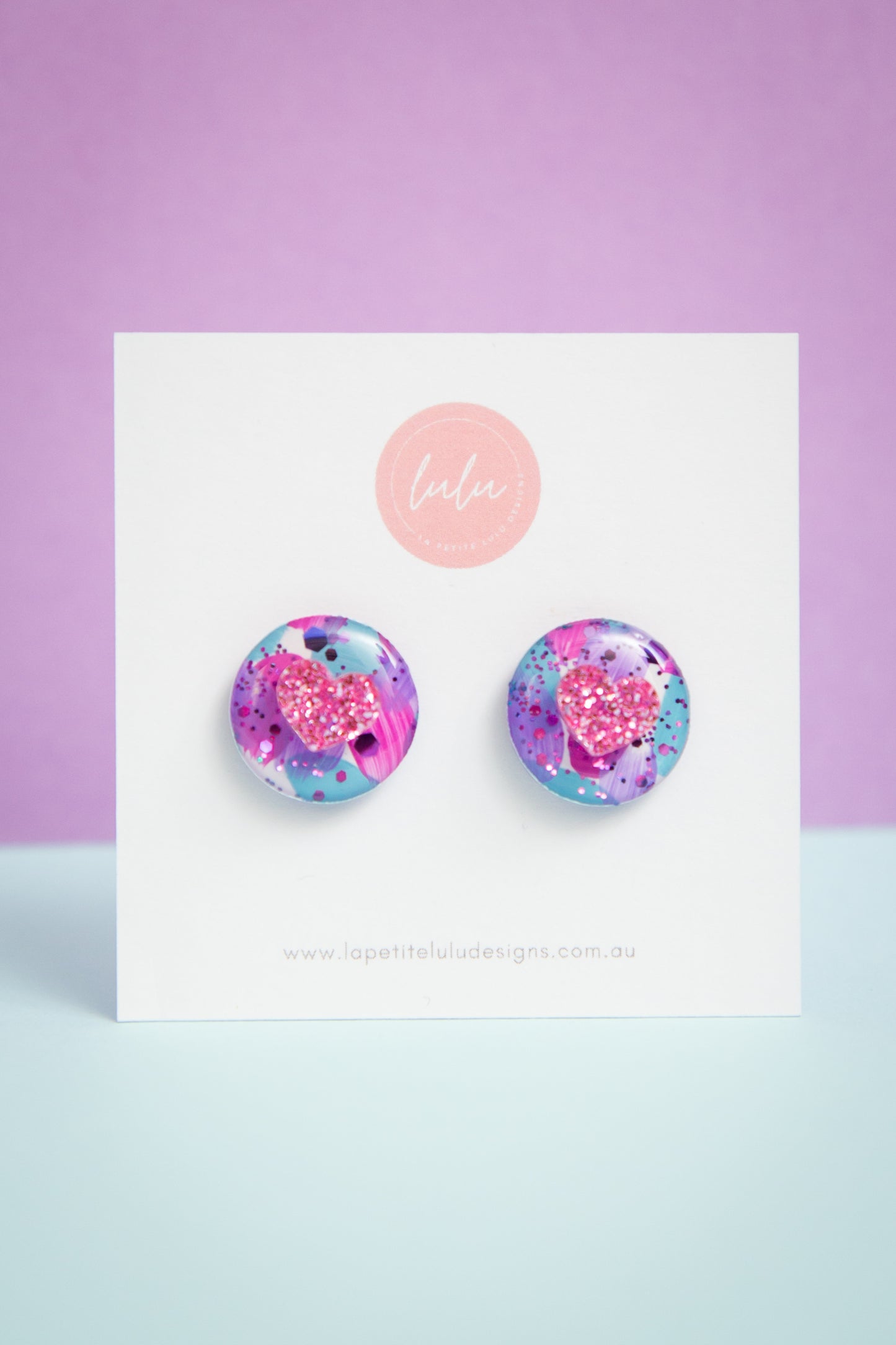 Circle Statement Stud | Sweetheart Sparkles