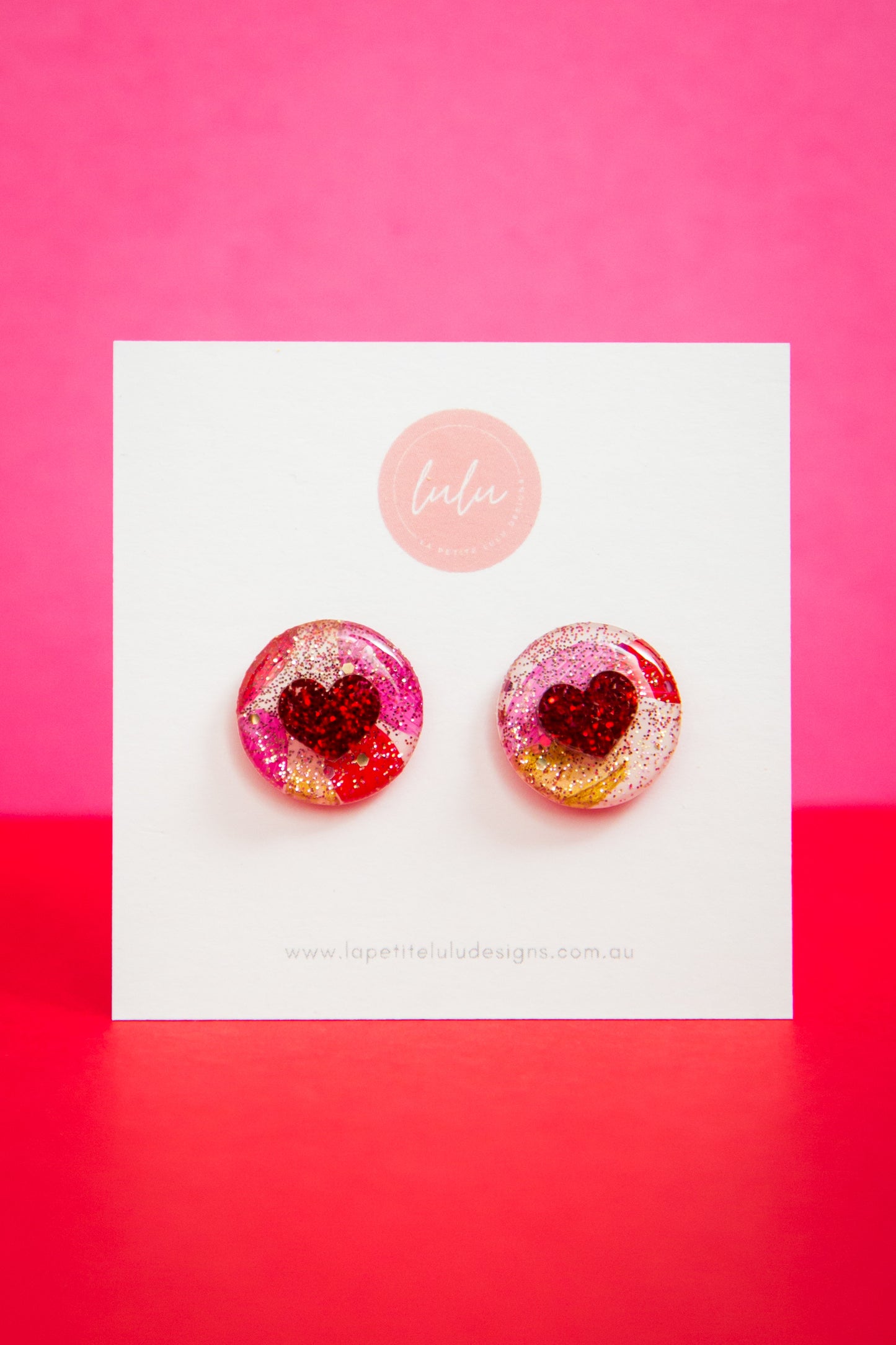 Circle Statement Studs | Cupid's Confetti