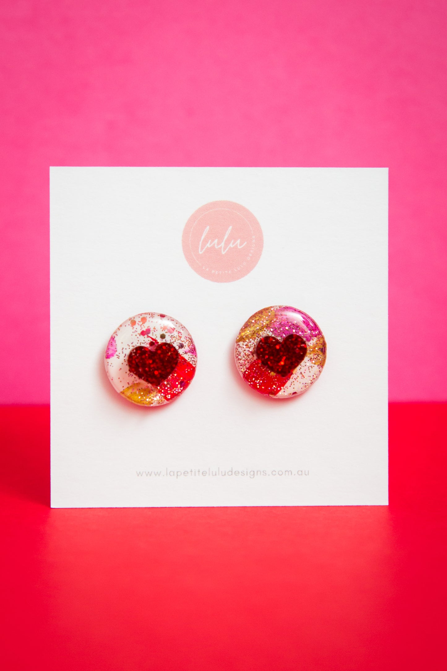 Circle Statement Studs | Cupid's Confetti