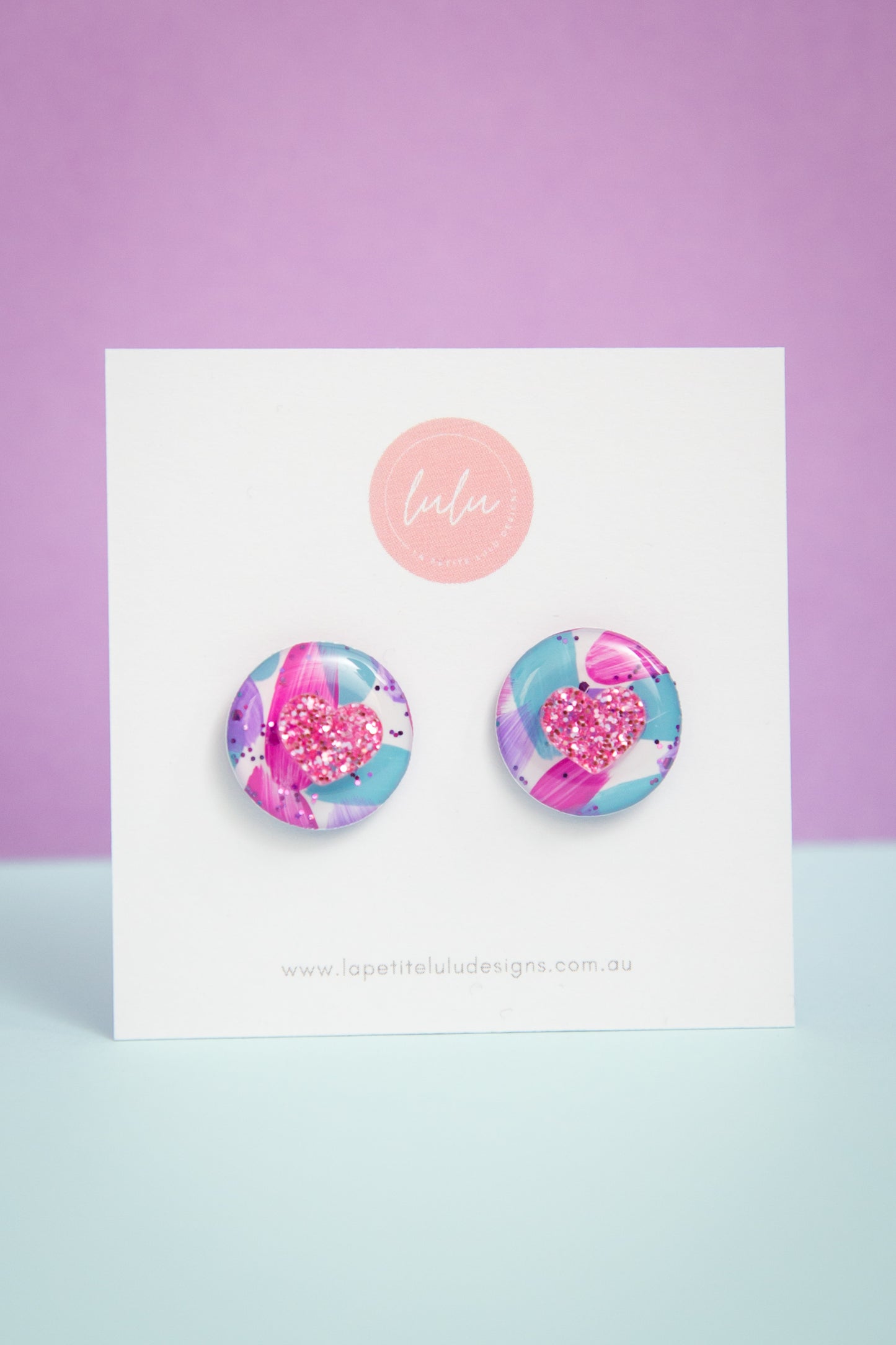 Circle Statement Stud | Sweetheart Sparkles
