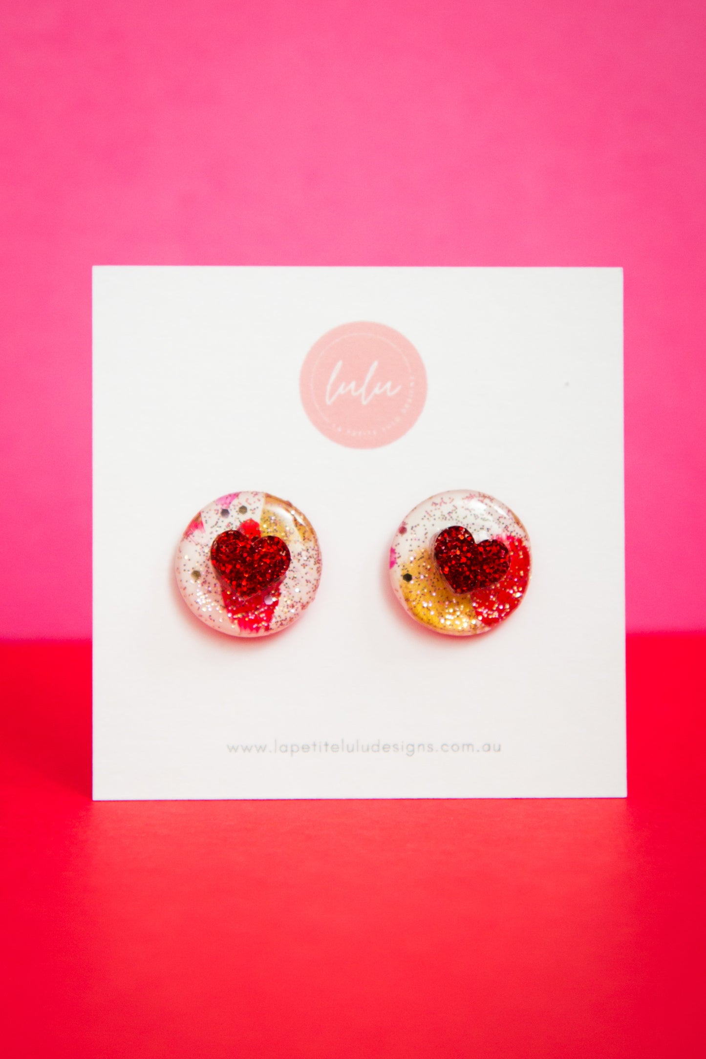 Circle Statement Studs | Cupid's Confetti