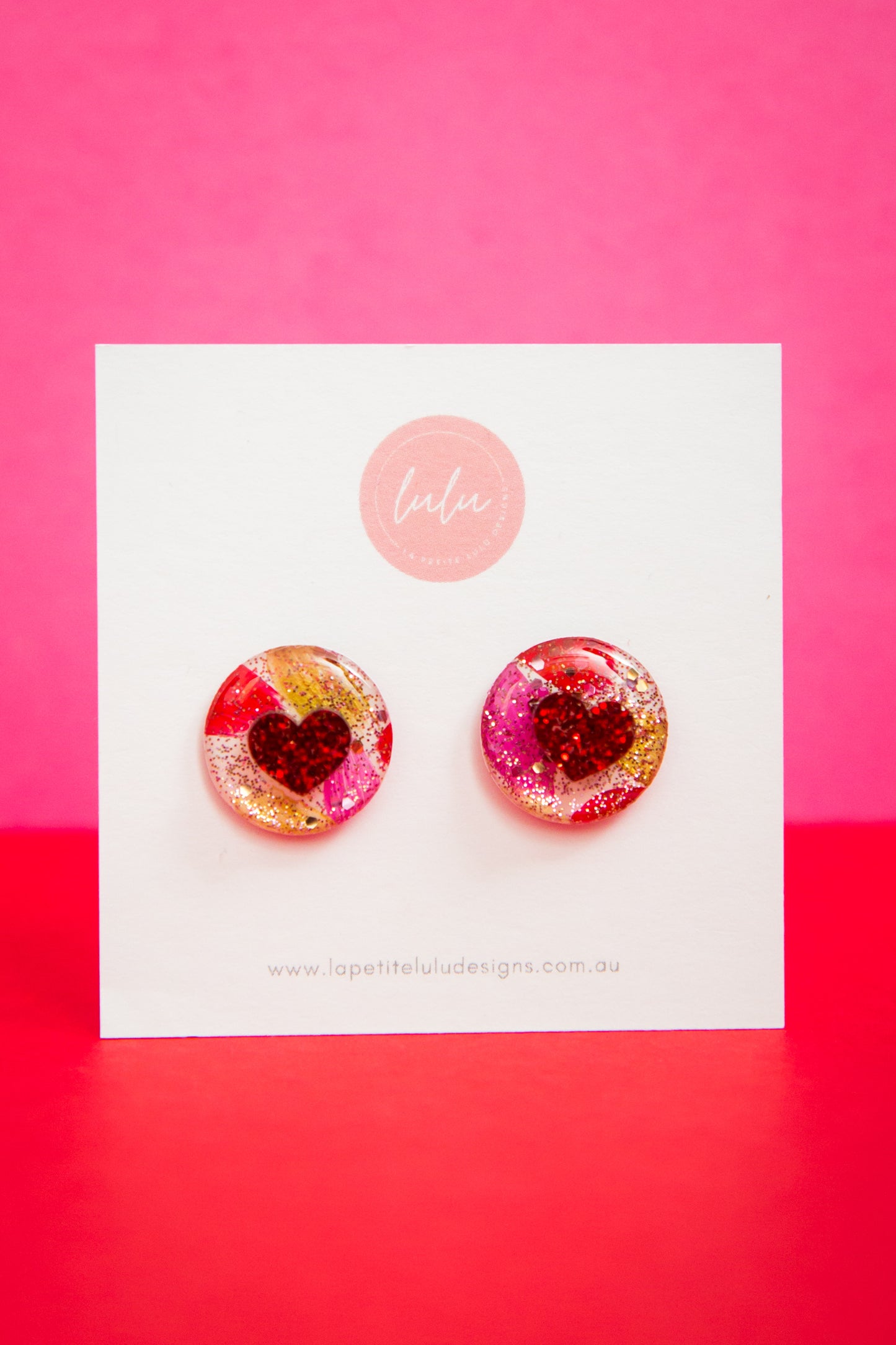 Circle Statement Studs | Cupid's Confetti