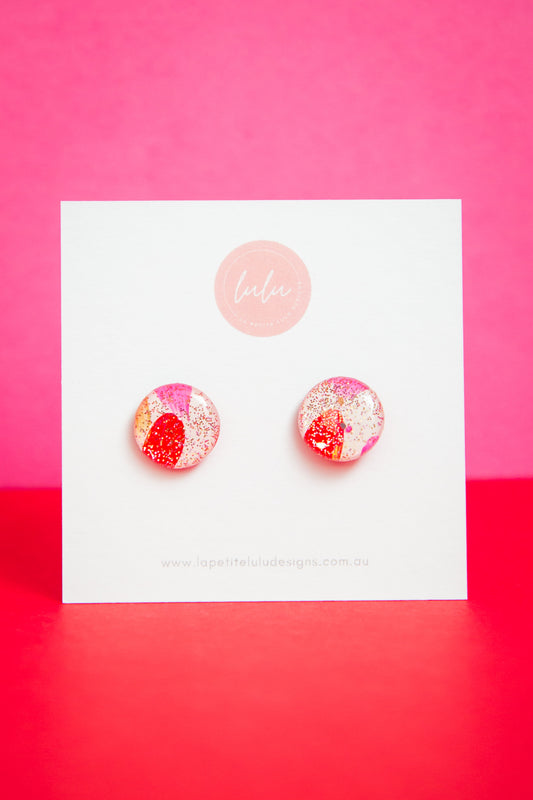 Circle Studs (Midi) | Cupid's Confetti