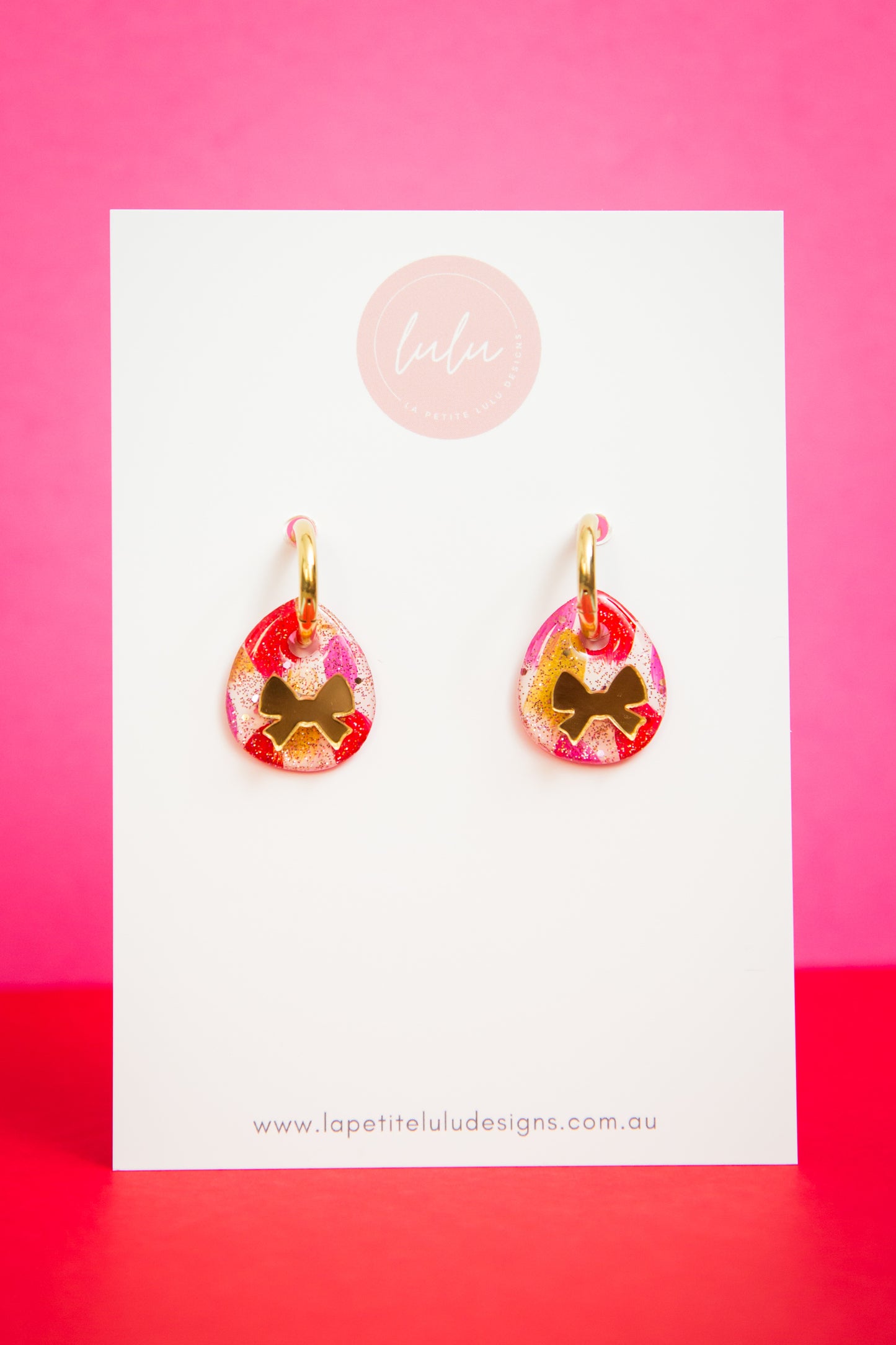 Isabella Huggie Hoops | Cupid's Confetti