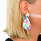 Teardrop Dangle | Speckled