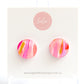Circle Studs | Bubble Gum Army
