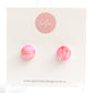 Mini Circle Studs | Bubble Gum Army