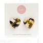 Heart Studs | Noir Twist