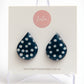 Teardrop Studs | Speckled