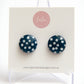 Circle Studs | Speckled