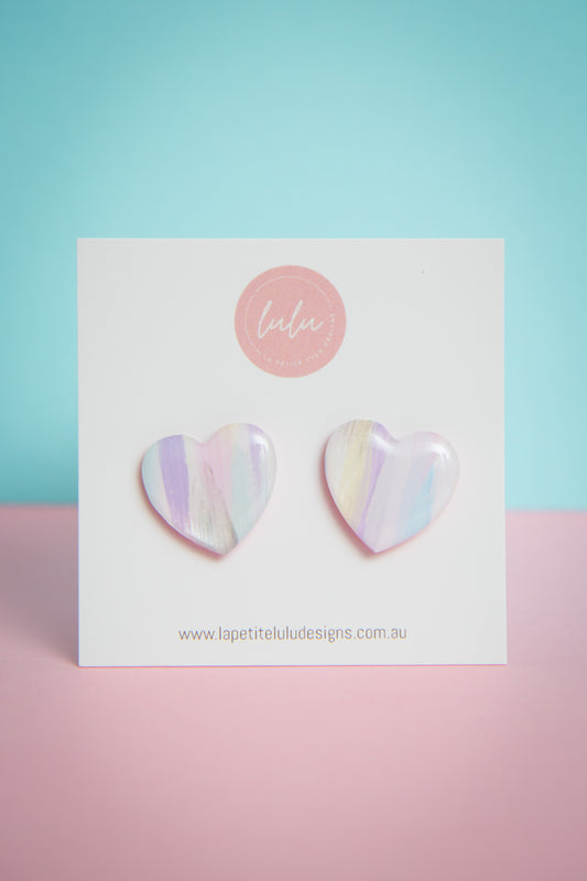 Heart Studs | Cloudland
