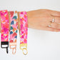 Key Fob Wristlet - Fruit Salad (Gold)