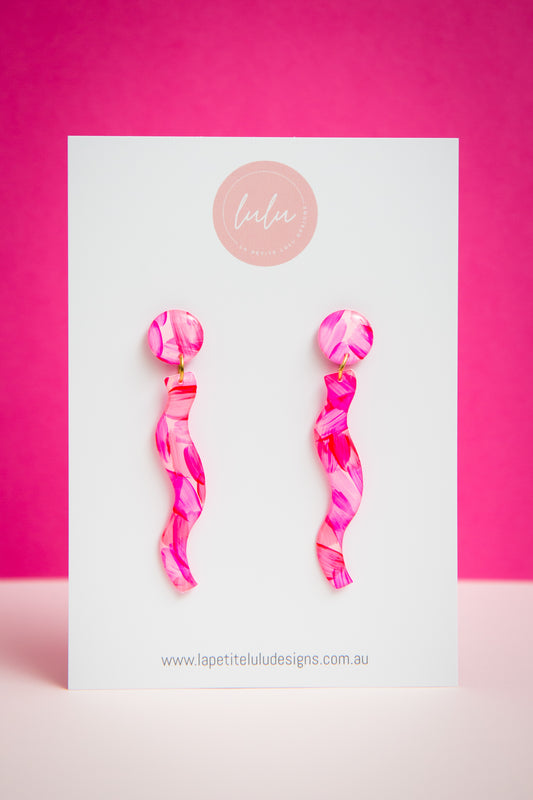 Electra Dangle | Pink Passion