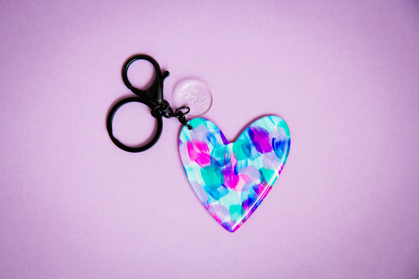 Heart Key Ring | Glowheart