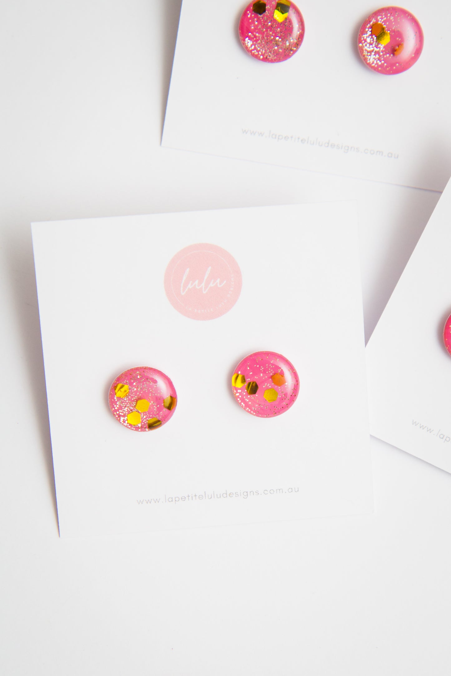 Circle Studs (Midi) | Rosé Reverie