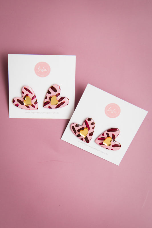 Amore Statement Studs | Mulberry Muse