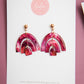 Arcadia Dangle | Blush & Burnish