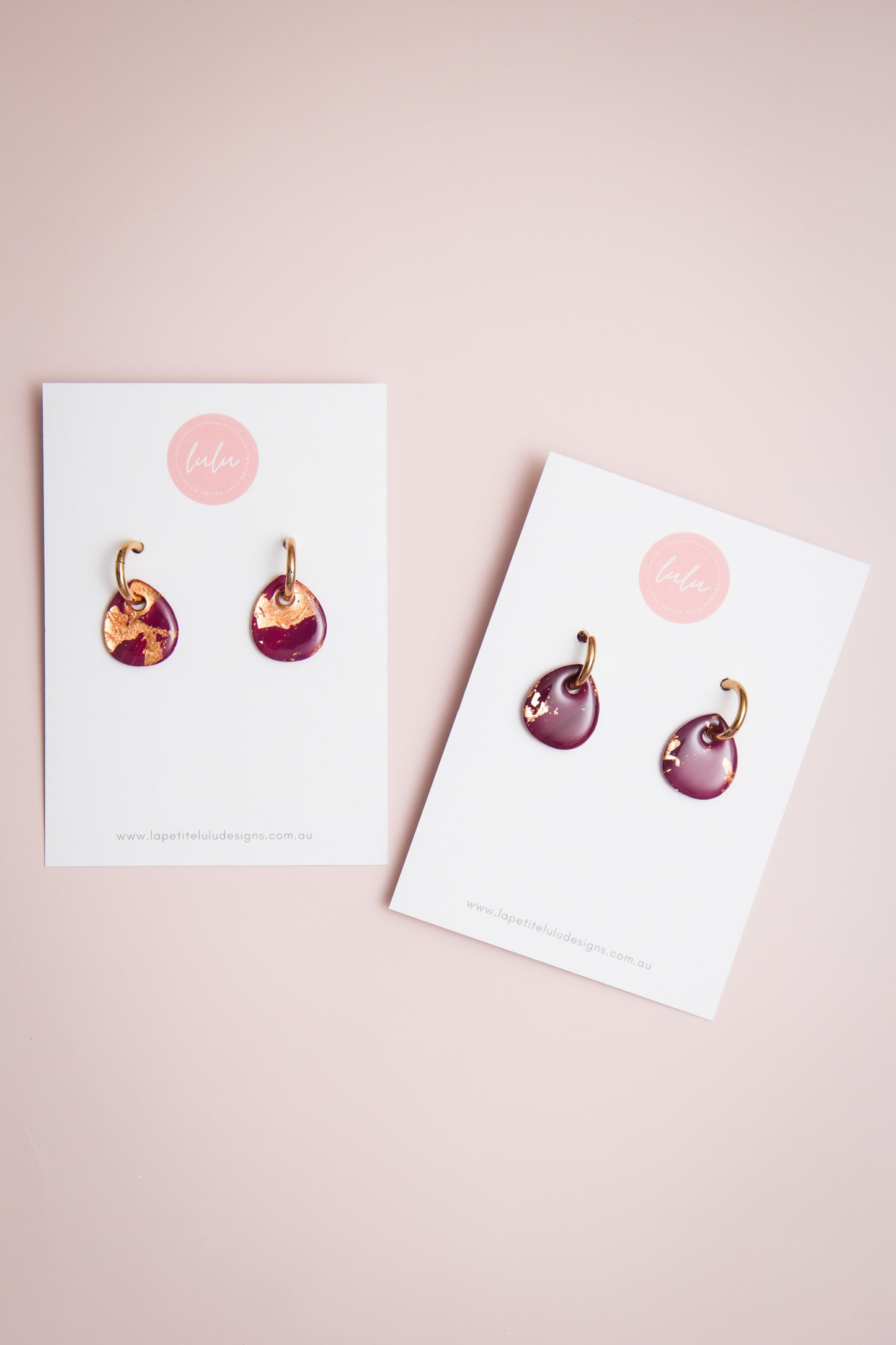 Isabella Huggie Hoops | Velvet Ember