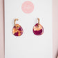 Isabella Huggie Hoops | Velvet Ember
