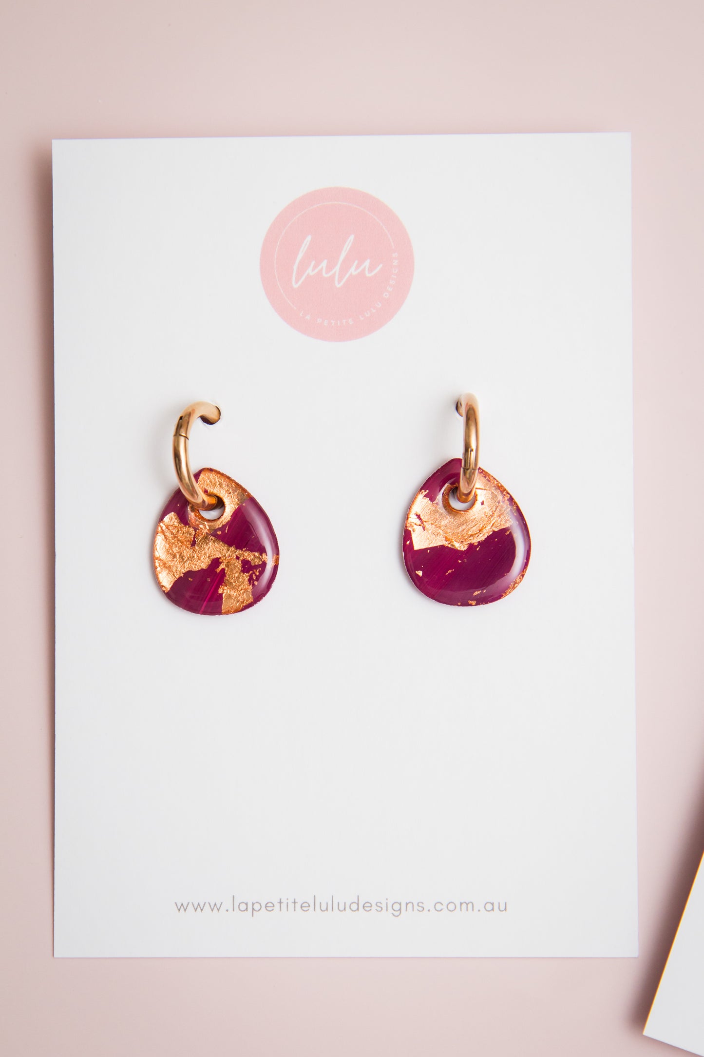 Isabella Huggie Hoops | Velvet Ember
